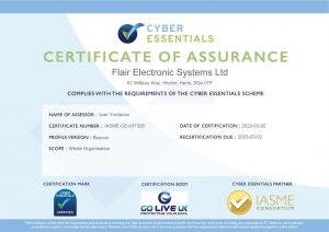 Cyber Security Certificate 2022